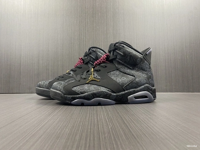 Cheap TBK Jordan SD Black Retro 6 Triple DB9818-001 (W) 0821